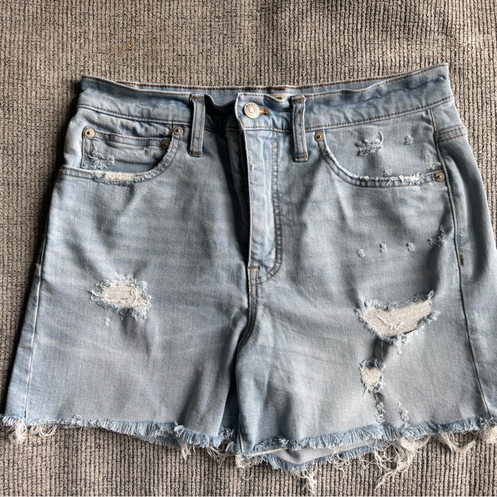 Madewell light Denim Shorts